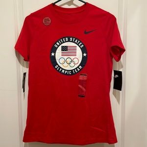 Nike DRI-FIT Cotton Team USA Olympic shirt